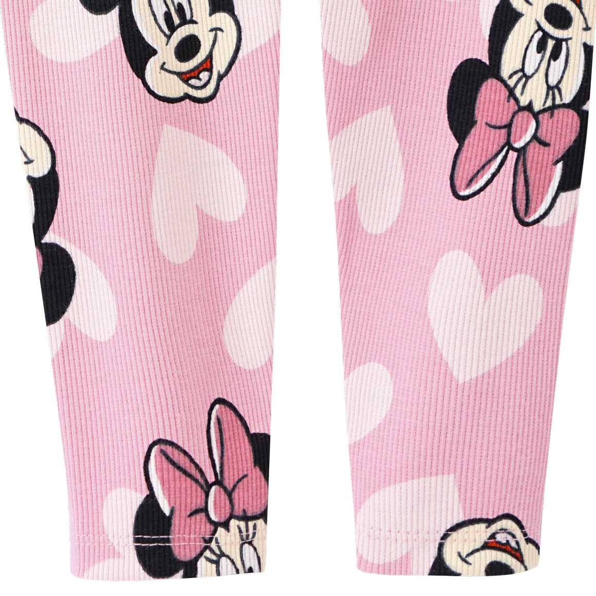 Topolino Minnie Maus Leggings mit Allover-Muster dunkelrosa