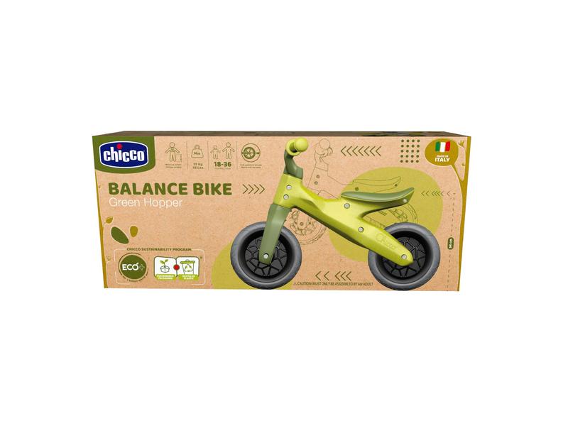 Chicco Kinder-Laufrad Balance Bike Eco  Hellgrün Grünes Balance Laufrad