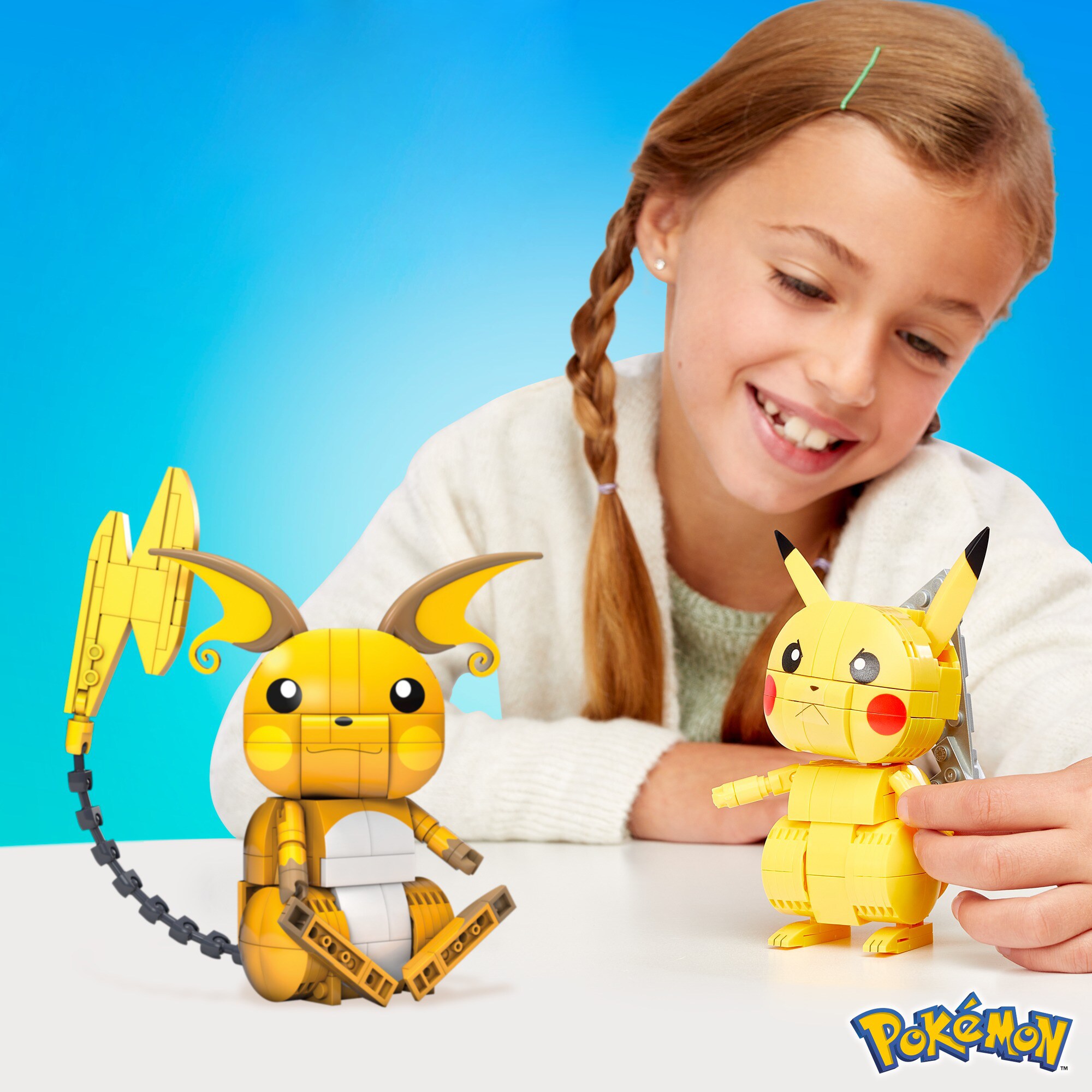 Mattel Konstruktionsspielzeug Pokémon Jumbo Pikachu