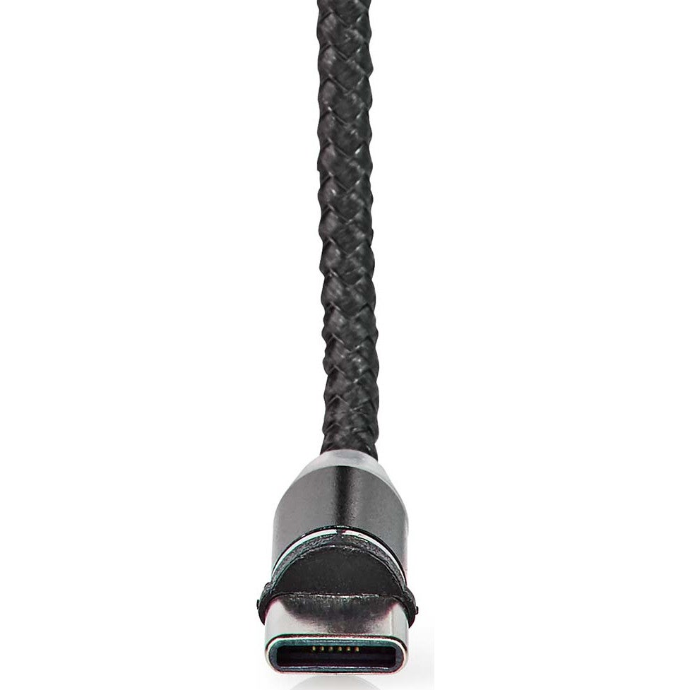 Nedis USB 2.0 kabel USB-A / USB micro-B male / USB-C male