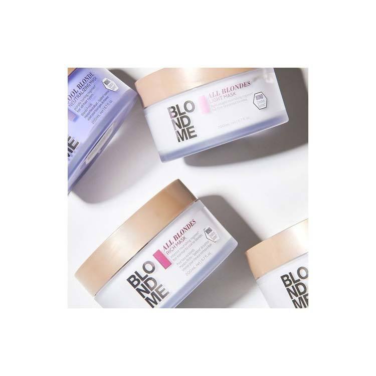 Schwarzkopf Professional BlondMe Cool Blondes Neutralizing Mask 200ml