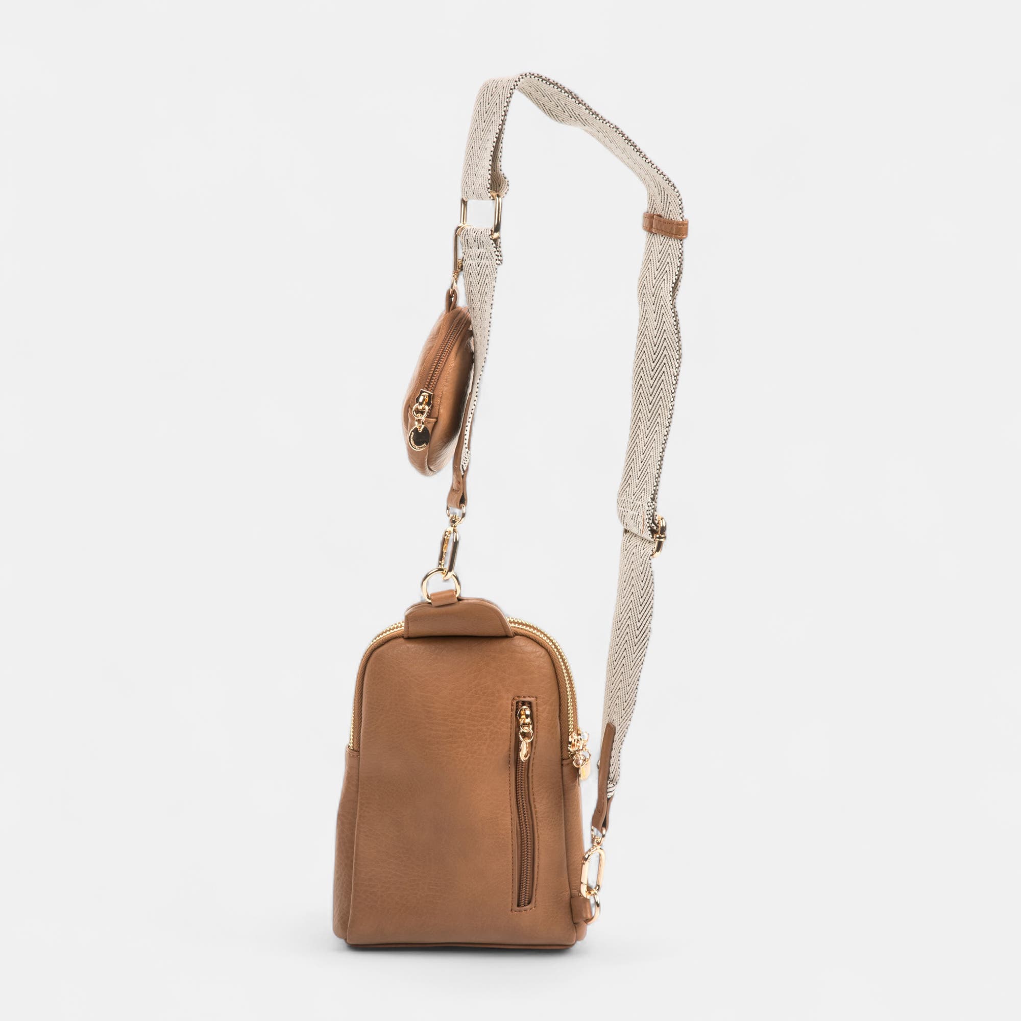 Pochette pour téléphone cognac
