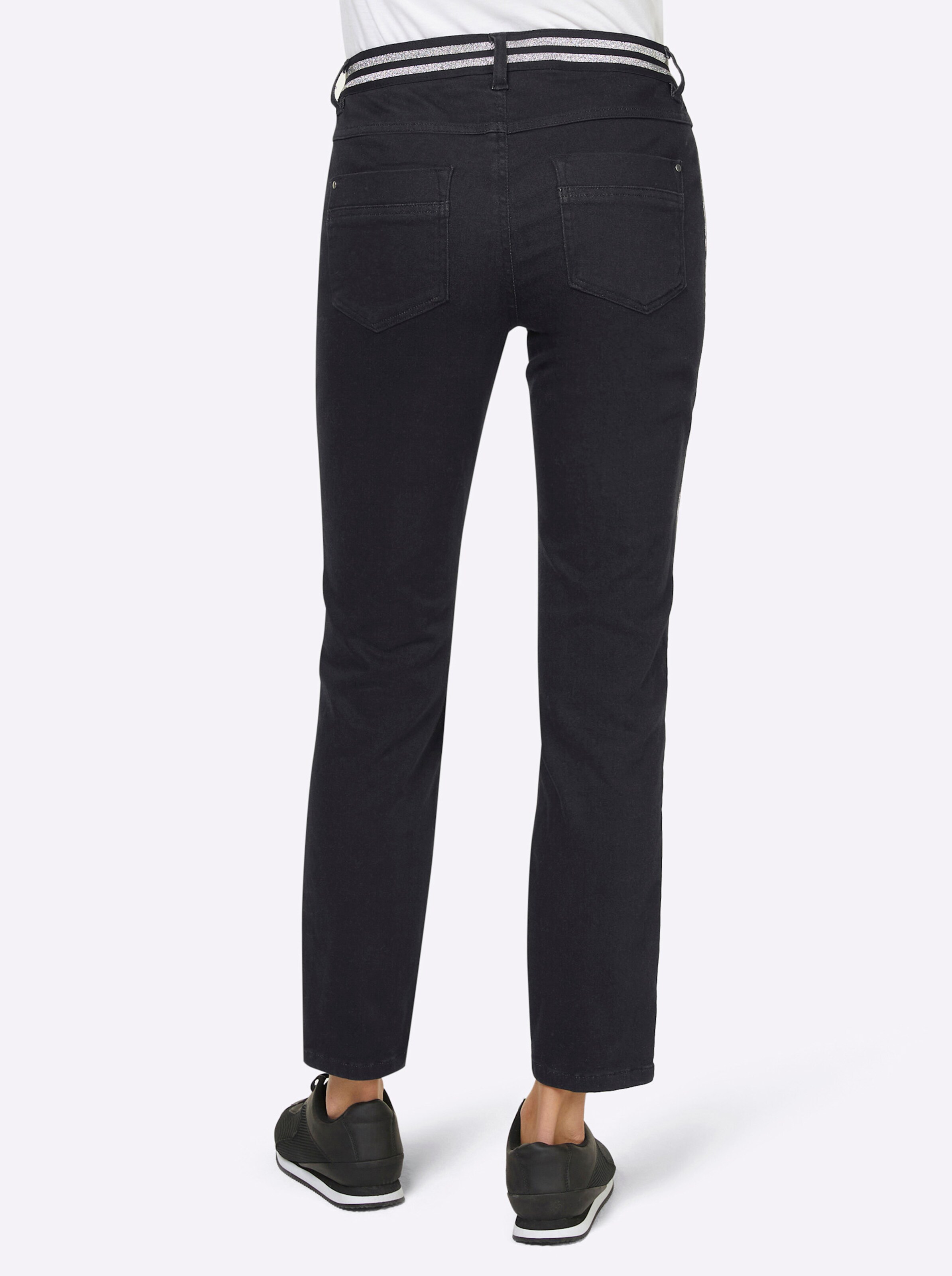 Jeans in schwarz