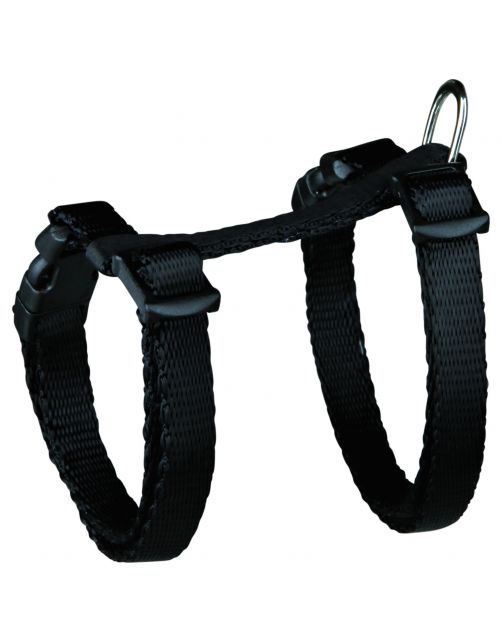 Trixie Kittentuig Met Riem Nylon - Kattenharnas - 19-31 cm\/8 mmx120 cm Multi-Color