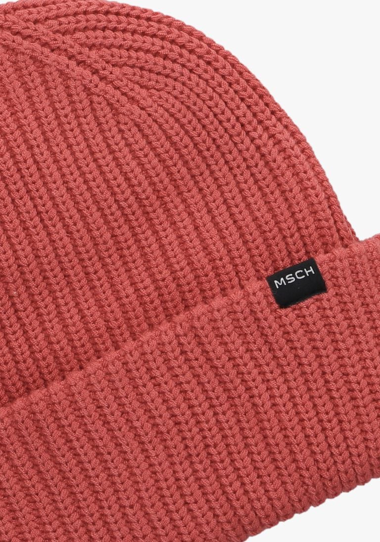 MSCH COPENHAGEN rode msch copenhagen muts mschgaline rachelle beanie
