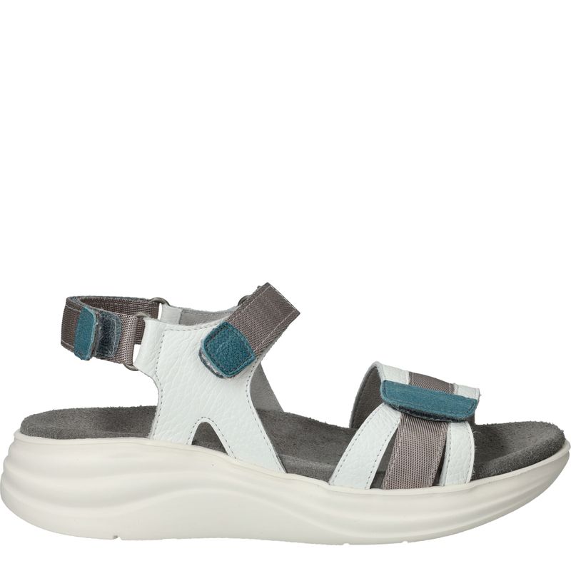 Wolky Miku Gobi Sandalen Wit Dames