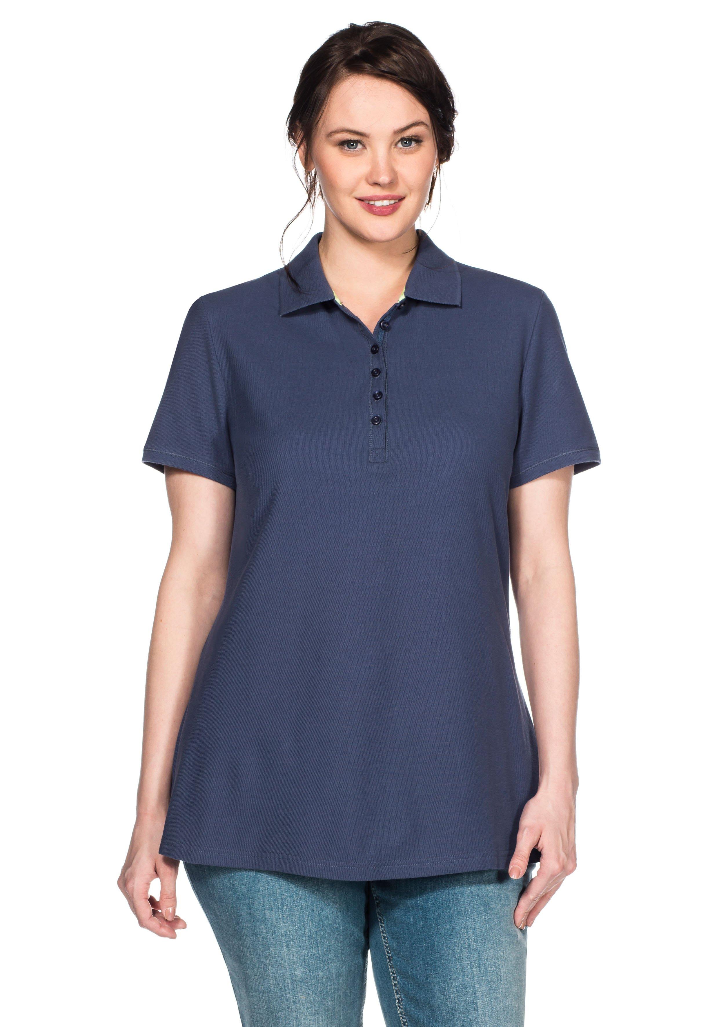 Poloshirt mit kurzem Arm, in Piqué-Qualität