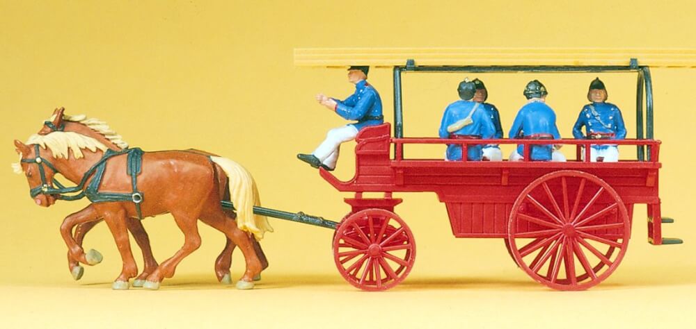 Preiser 30427 H0-Mannschafts- und Gerätewagen.