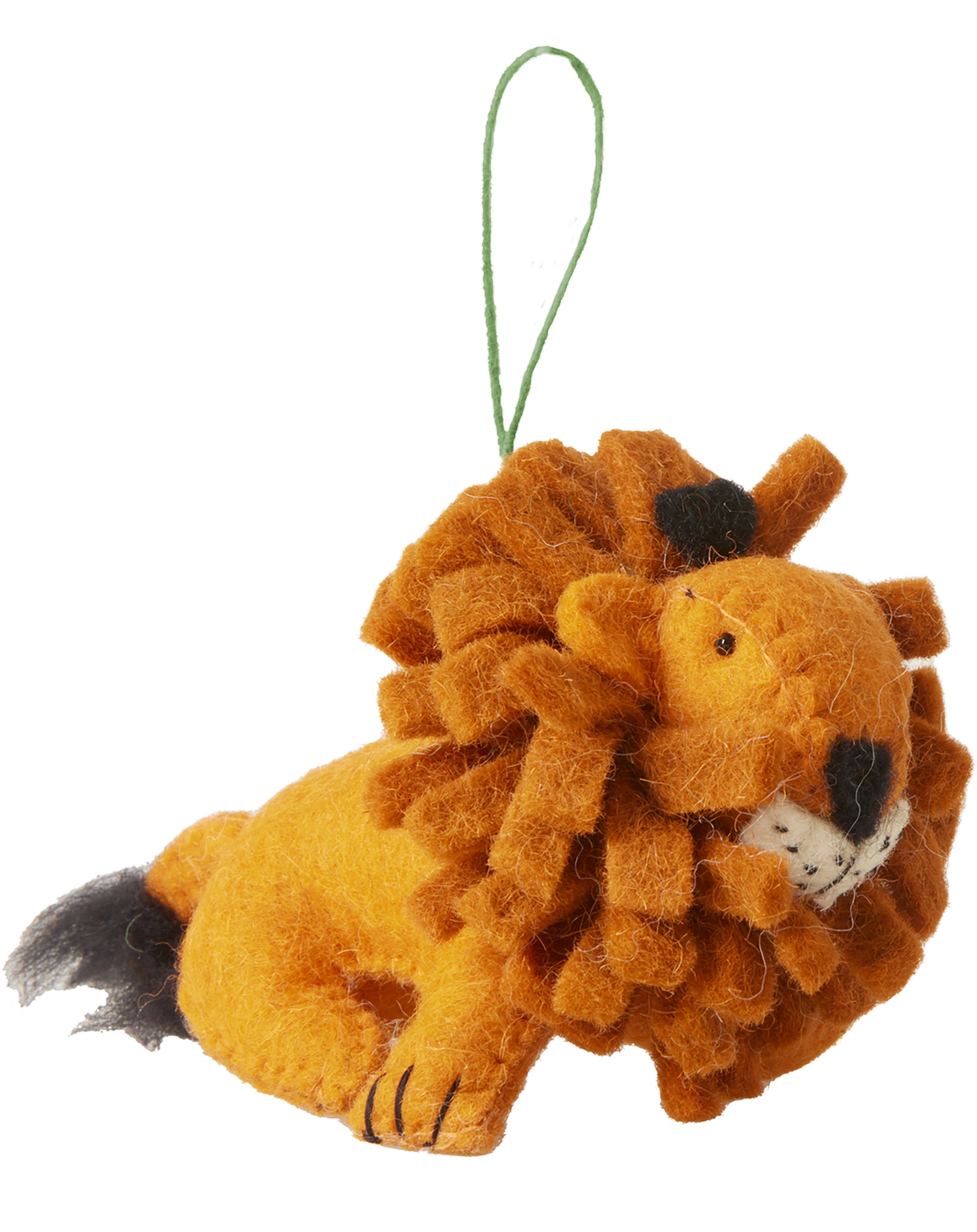 Weihnachtsornament LION in brown