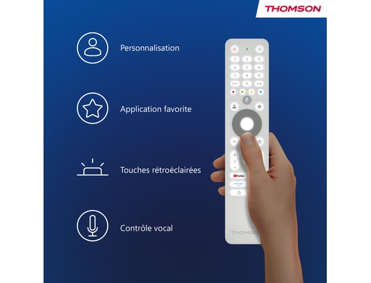 THOMSON - TV LED 60 cm 24HG2S14CW - Google TV - 12Volt - Blanc