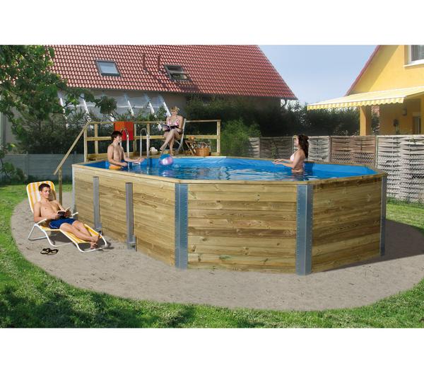 Weka Schwimmbad 594 A, inkl. Technikraum und