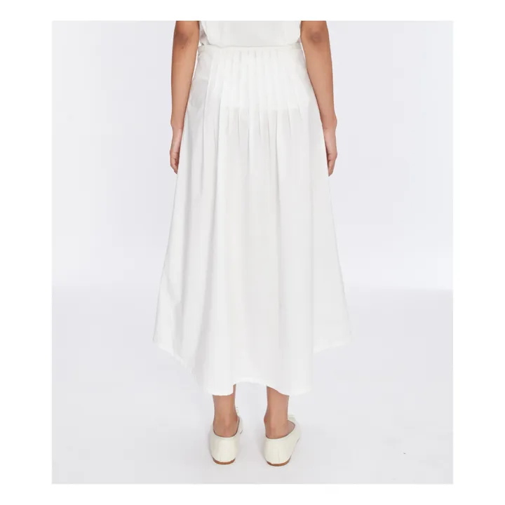 A.P.C. Jupe Olympia Coton Bio | Blanc