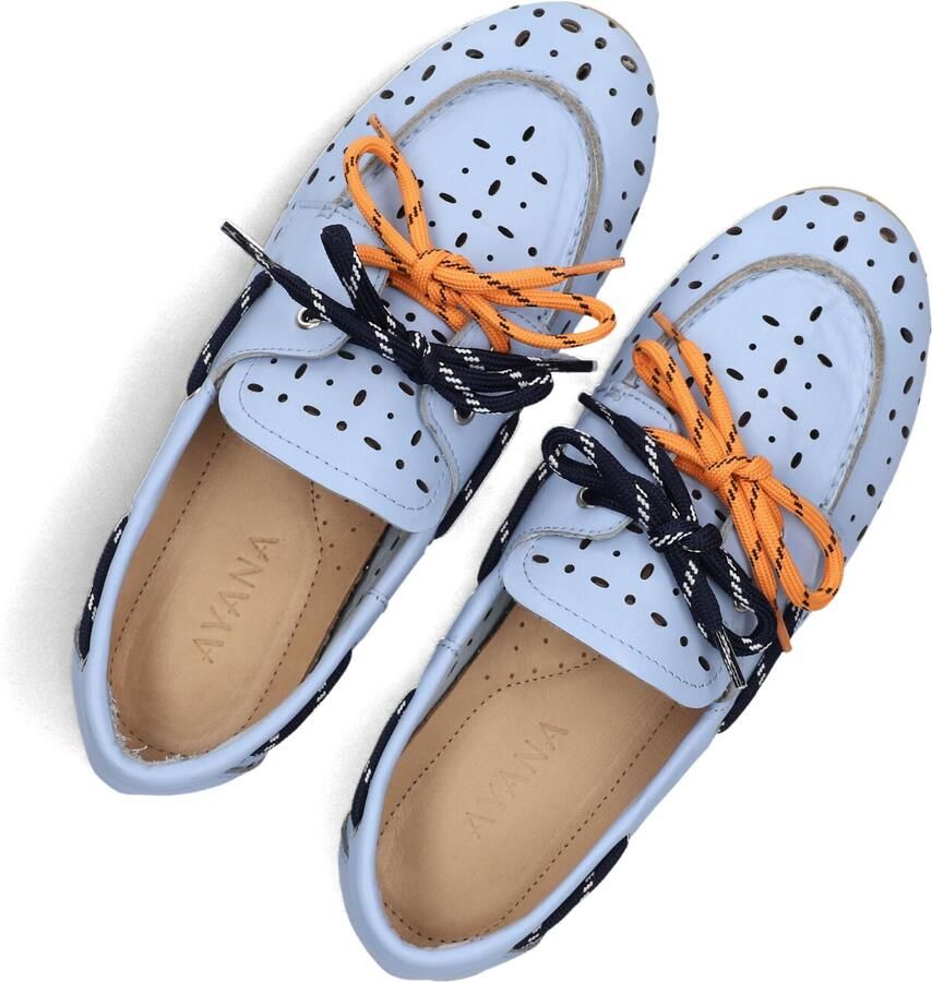 AYANA Mocassins Dames 12434 Maat: 41 Materiaal: Leer Kleur: Blauw