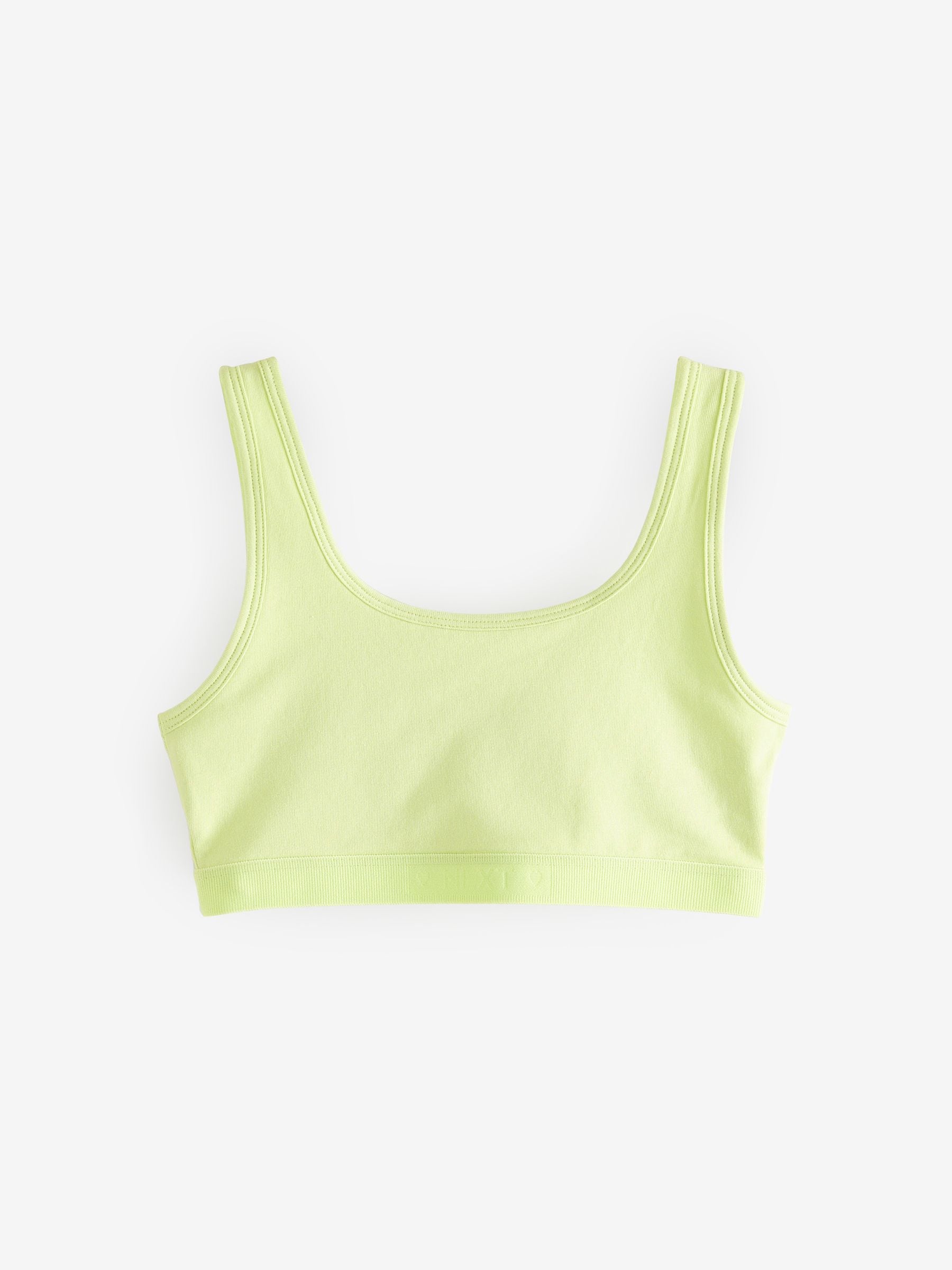 Pastelkleurig - Crop top met ronde hals (5-16jr)