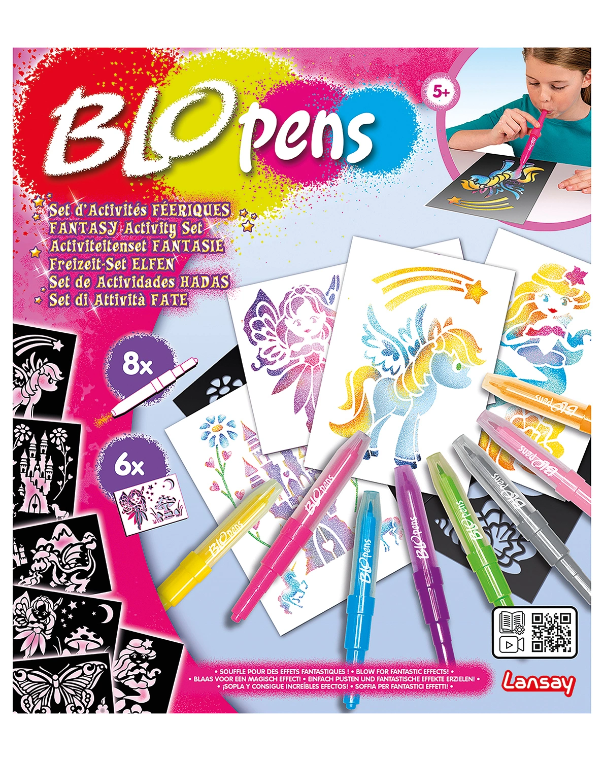Mal-Set BLOPENS - FANTASIE 14-teilig