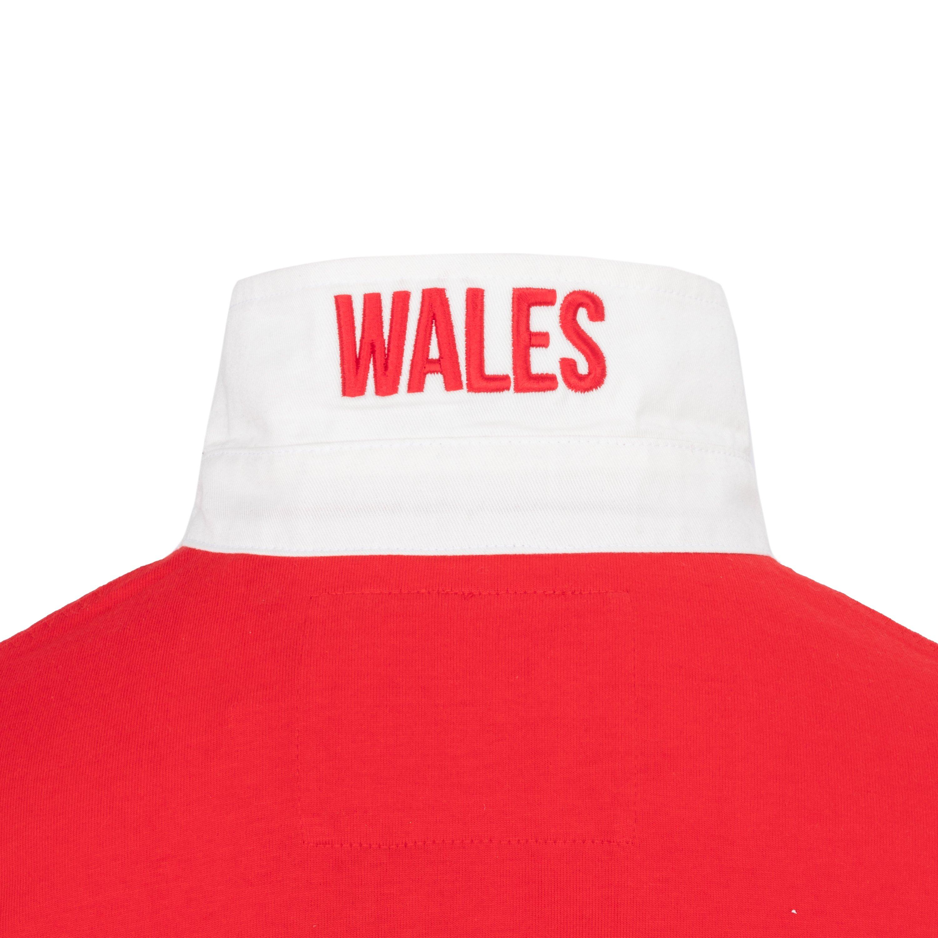 KooGa Vintage Long Sleeve Rugby Shirt Mens