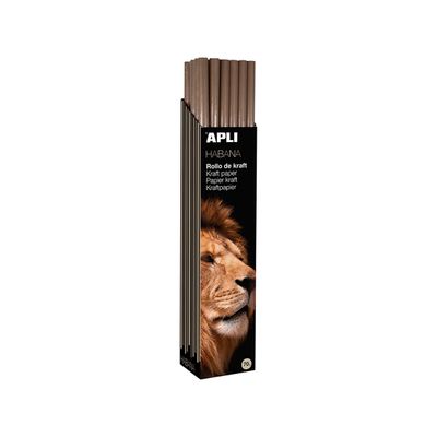 Apli Agipa - Papier cadeau kraft - 100 cm x 3 m - 70 g/m² - marron