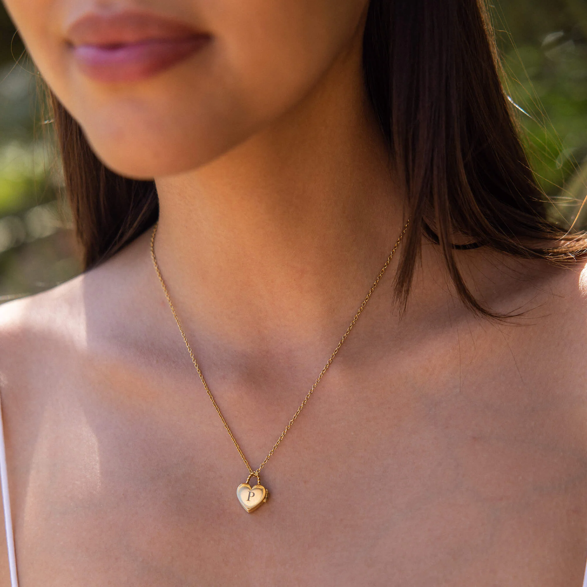 Heartbeat Medaillon Kette - PURELEI