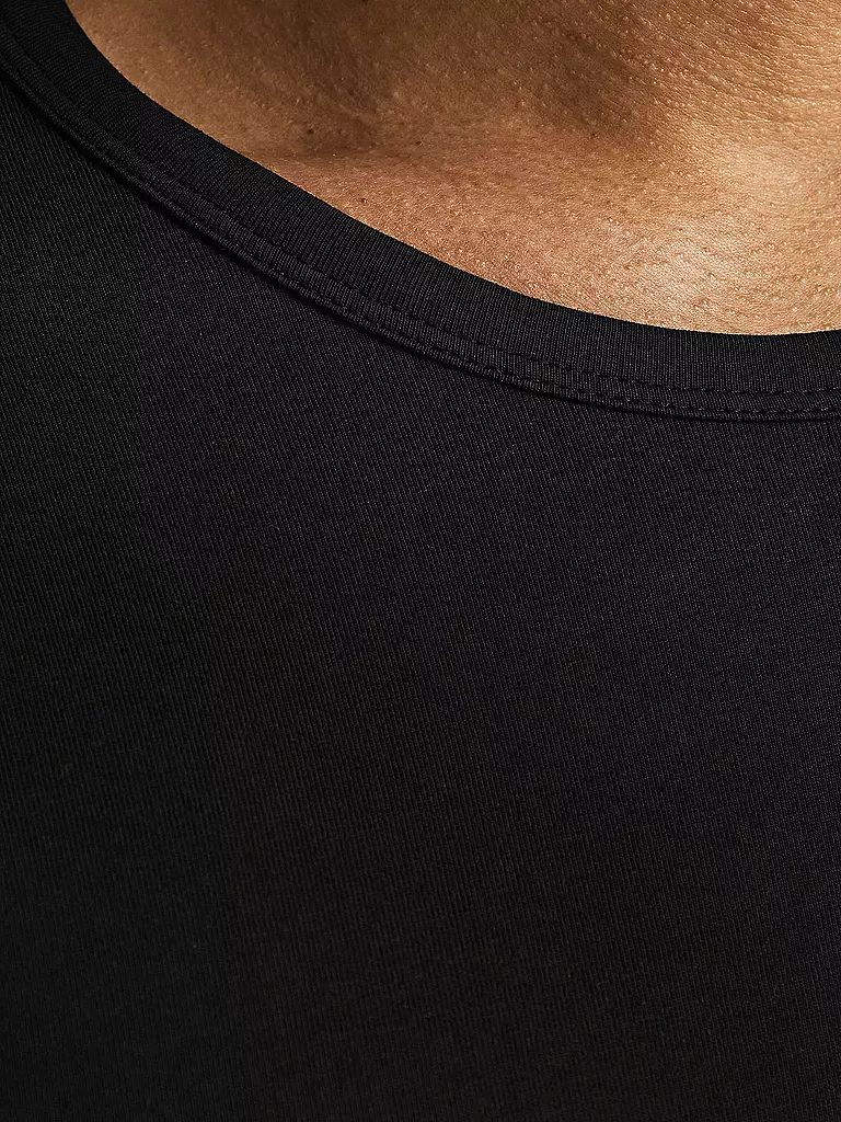 JACK & JONES Basic Langarmshirt schwarz