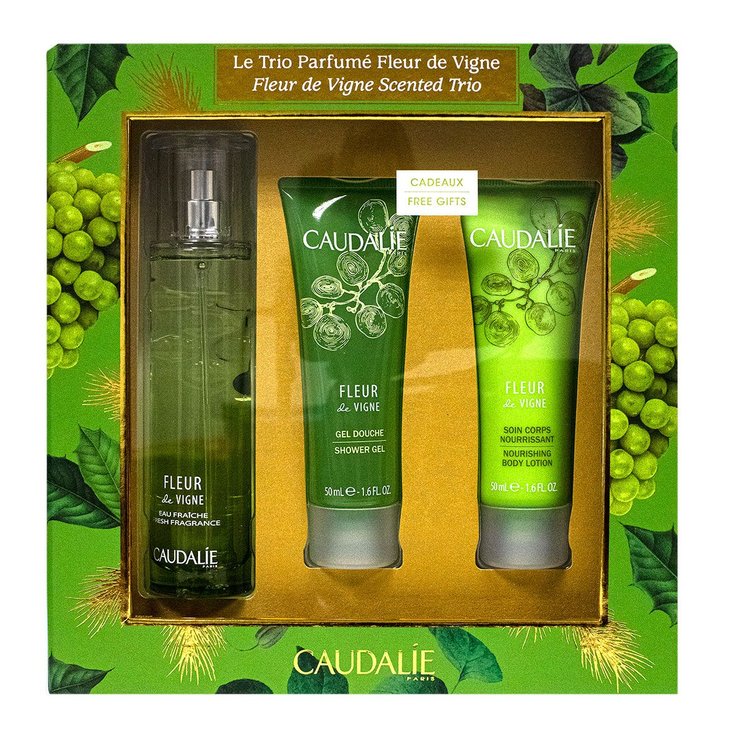 Fleur de vigne coffret le trio parfumé