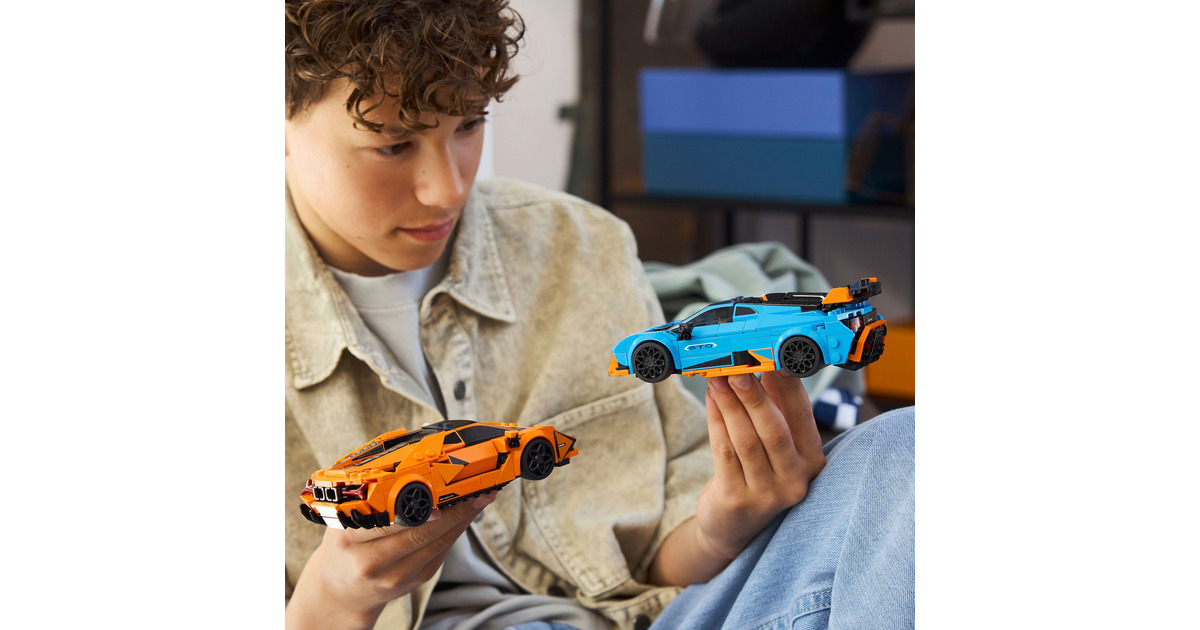 LEGOSpeed Campions - Lamborghini Revuelto en Huracán STO Constructiespeelgoed  (77238)