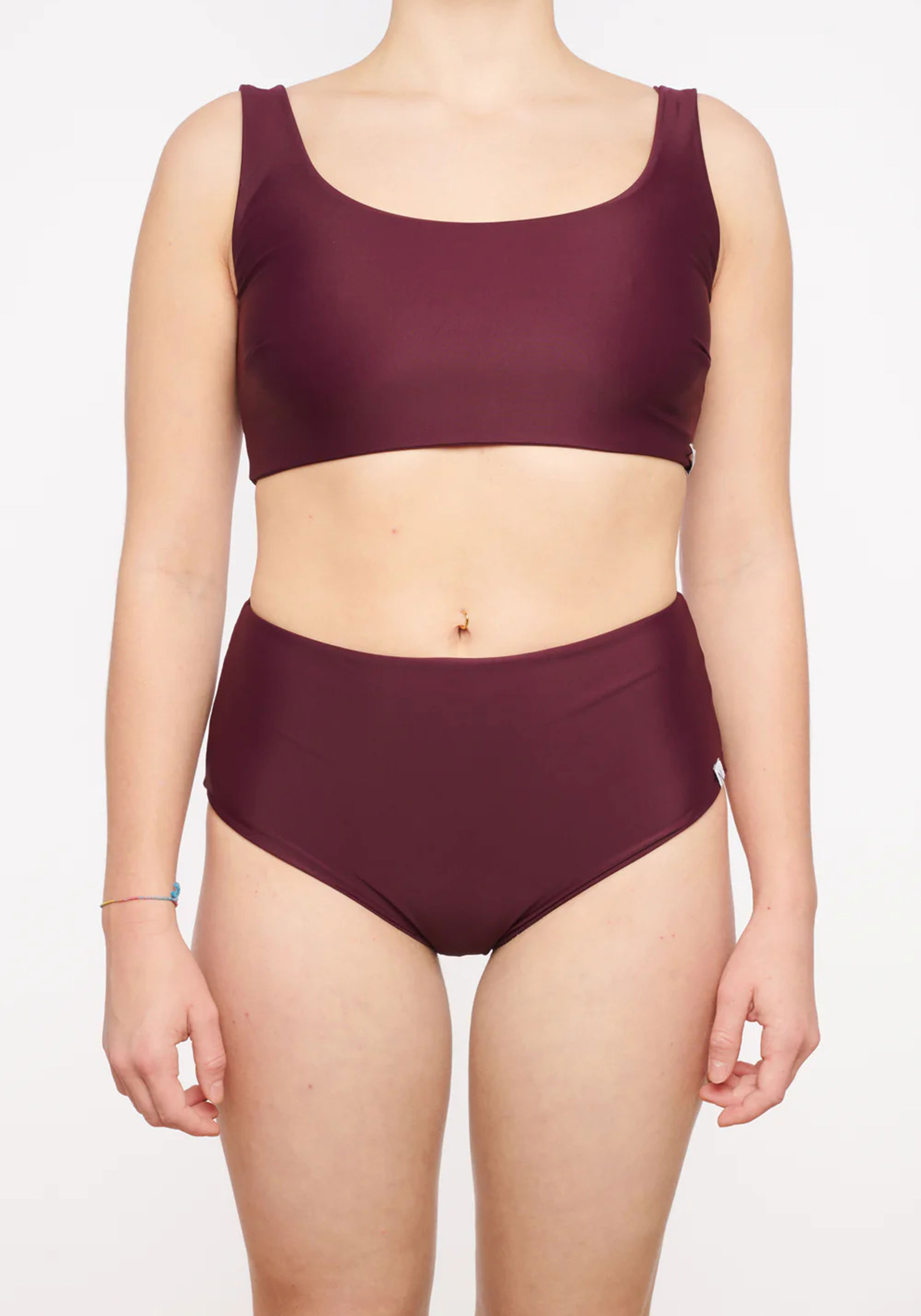 Neumuhle Bikini Bottom Ascona Net-Bikini Aubergine