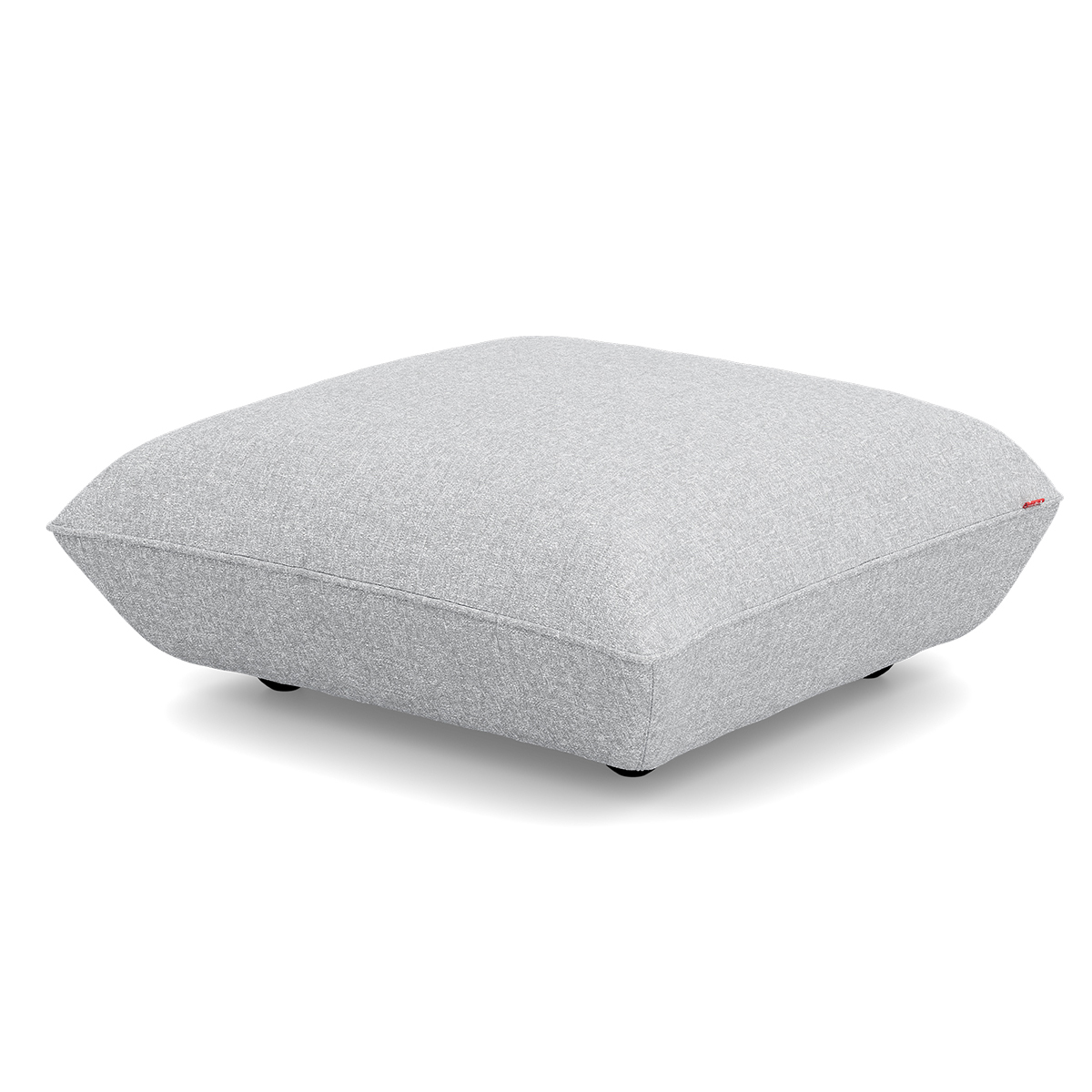 Hocker Sumo boucle recycled grey melange
