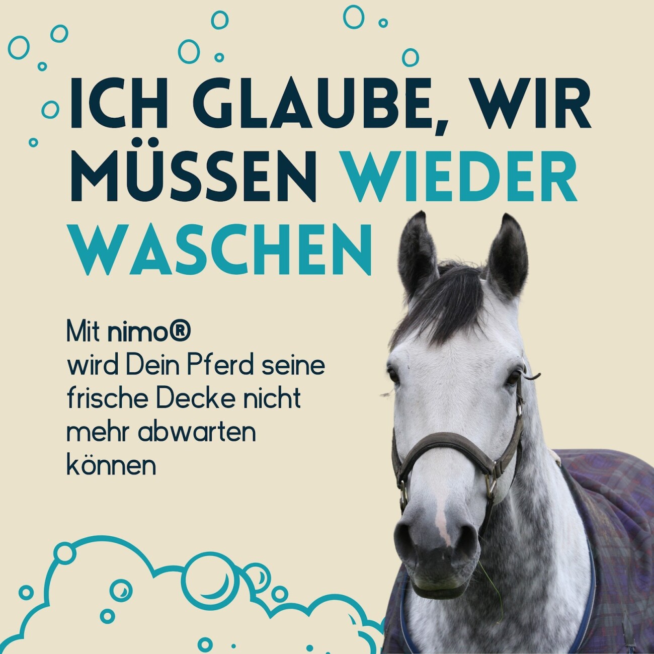 nimo Waschmittel für Pferdedecken 500 ml