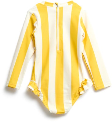 Nordbjörn Sandsjön UV-Badedrakt, Yellow Stripe