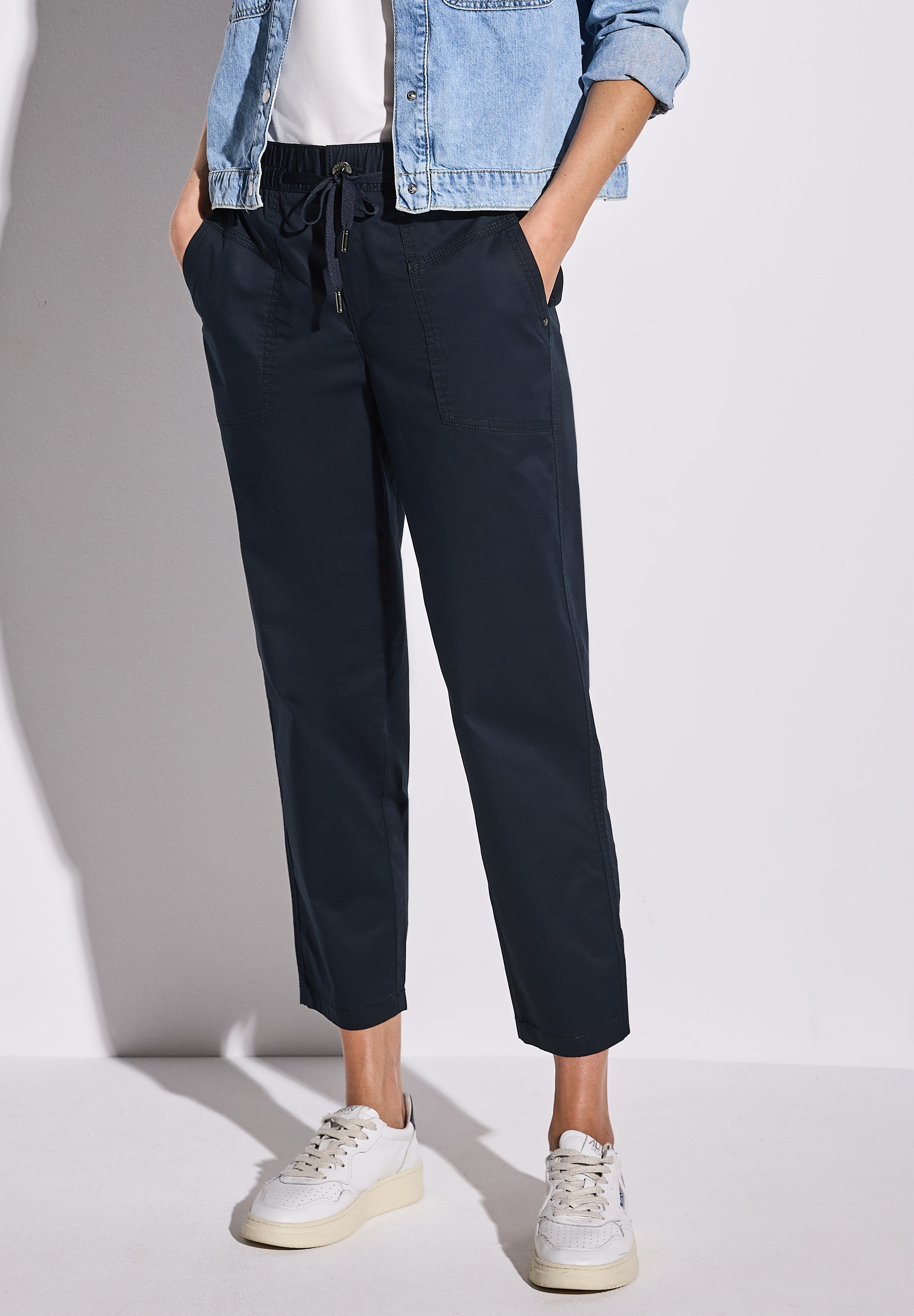 STREET ONE Stoffhose »Style Bonny«  Sommerhose im Cargo Look
