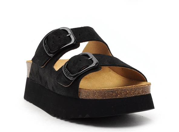 Scholl mules et sabots talons femme lucie 31580 noir