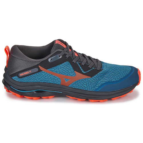 Mizuno - WAVE RIDER TT - Bleu / Orange