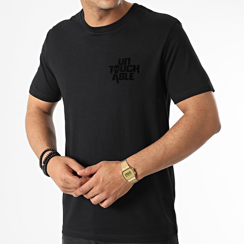 Tee Shirt Logo Velvet Noir