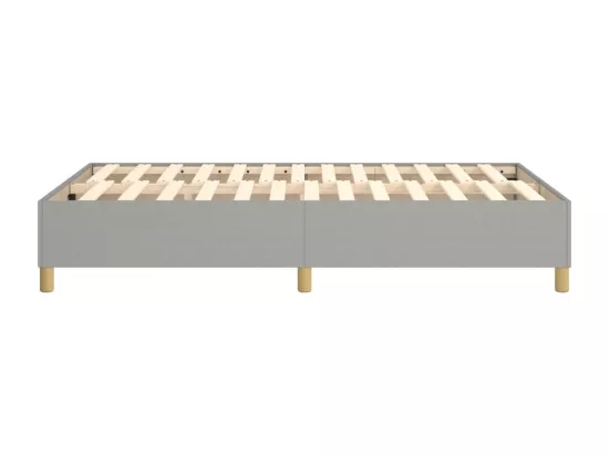 Sommier à lattes de lit Gris clair 120x200 cm Tissu