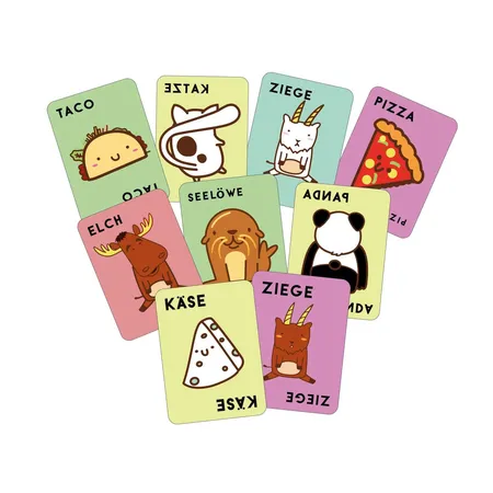 Asmodee Blue Orange Taco Katze Ziege Käse Pizza: Voll Verdreht