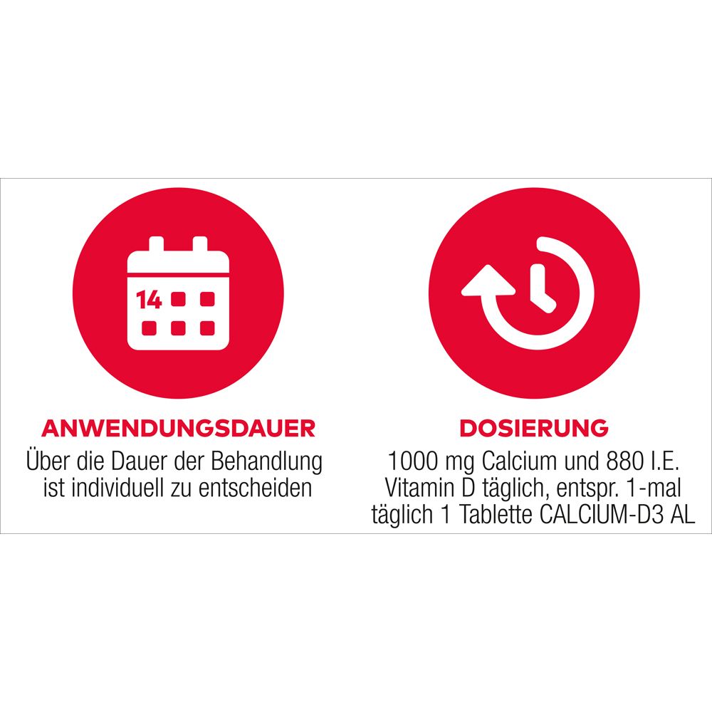 Calcium-D3 AL Brausetabletten bei Calcium- und D3-Mangel und unterstützend zur Osteoporosebehandlung