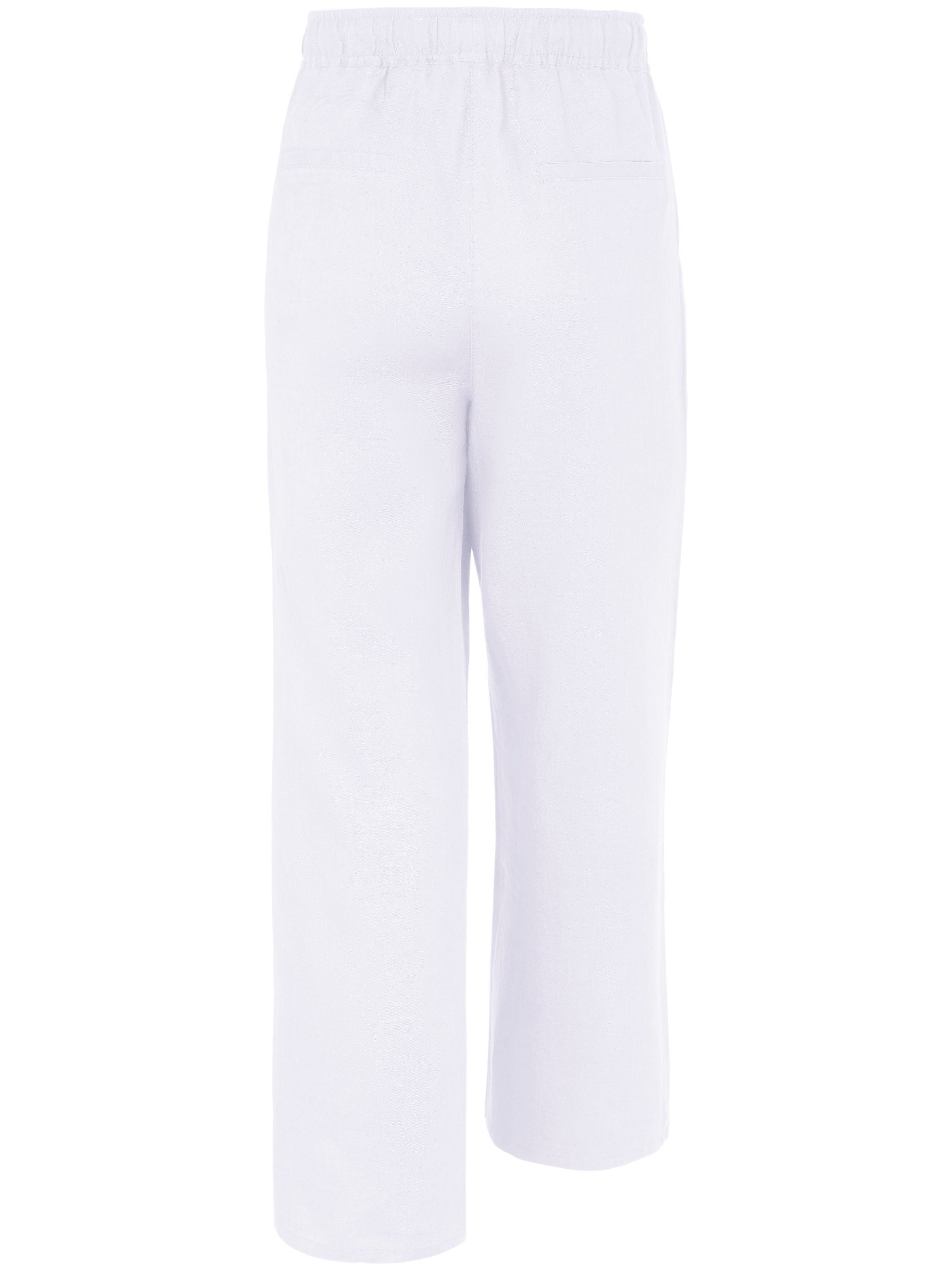 7/8-Schlupf-Hose aus 100% Leinen