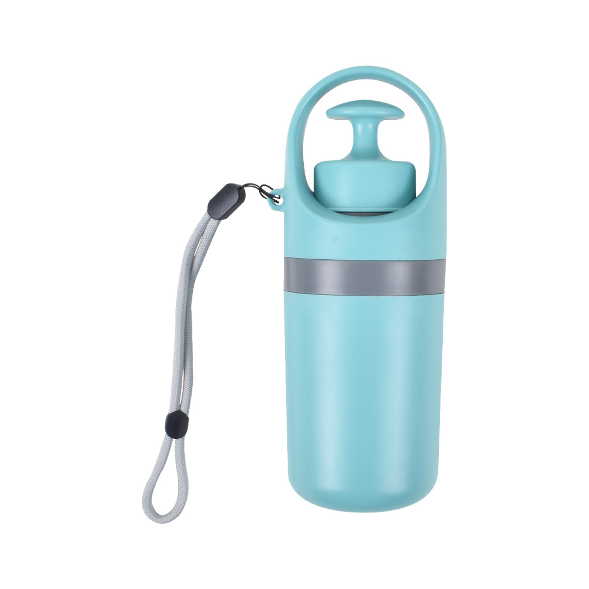 Praktischer Hundekot Greifer Beutel Spender Poop Bag Zange - Blau