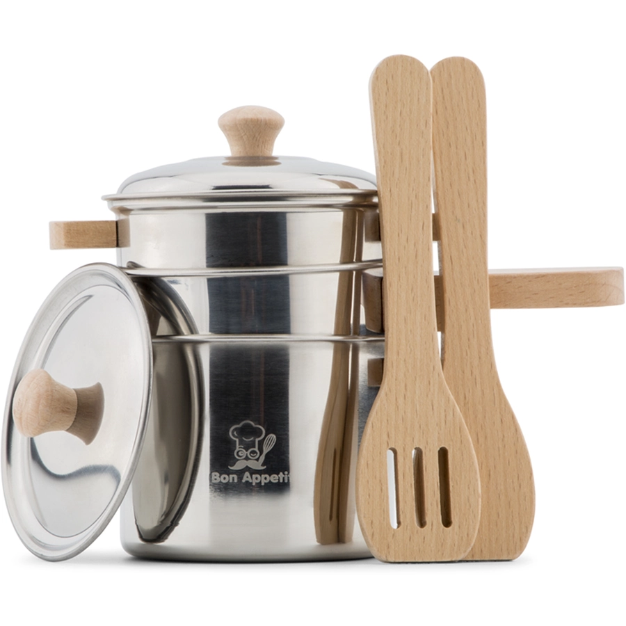 New Classic Toys Topf Set aus Metall