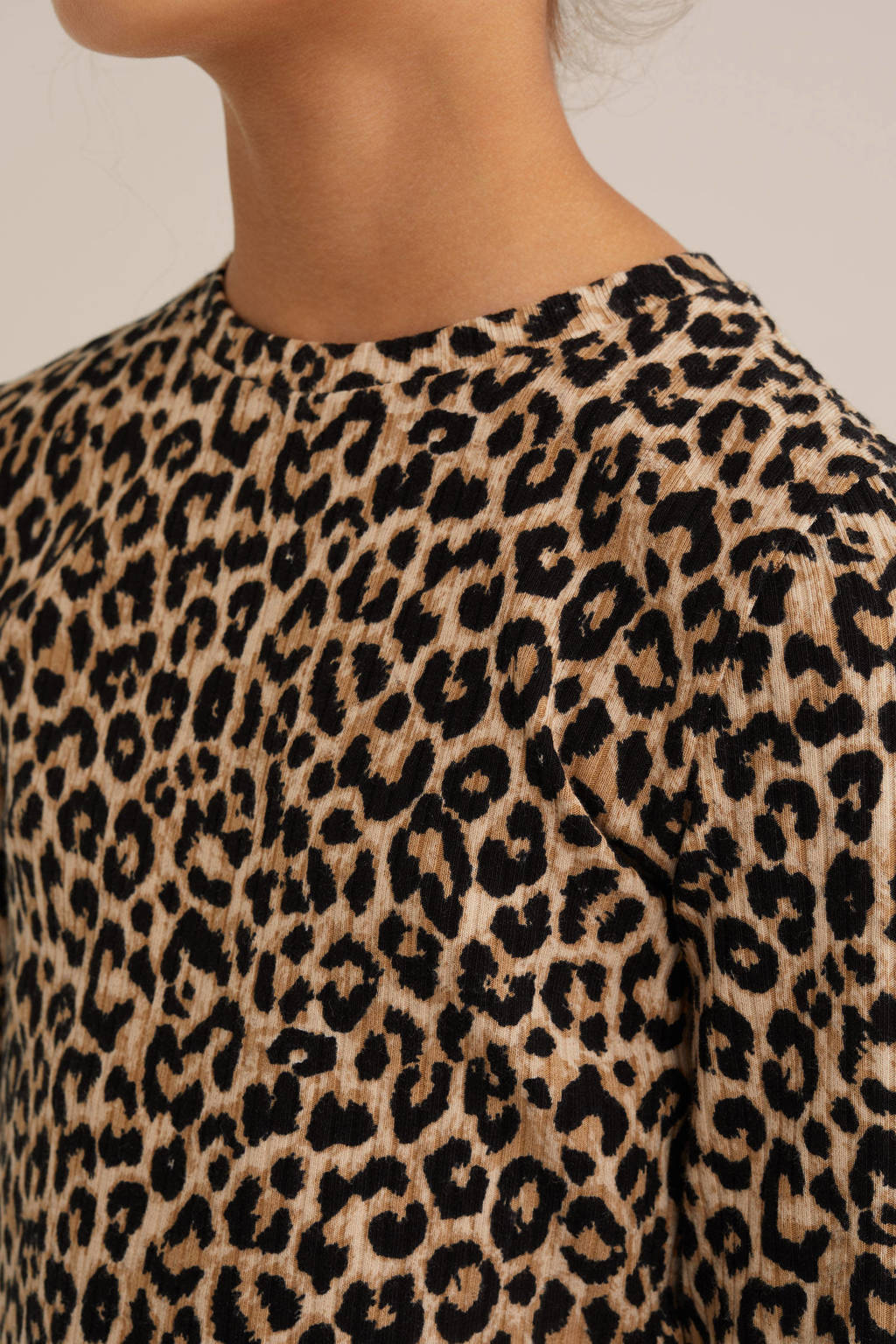 WE Fashion longsleeve beige