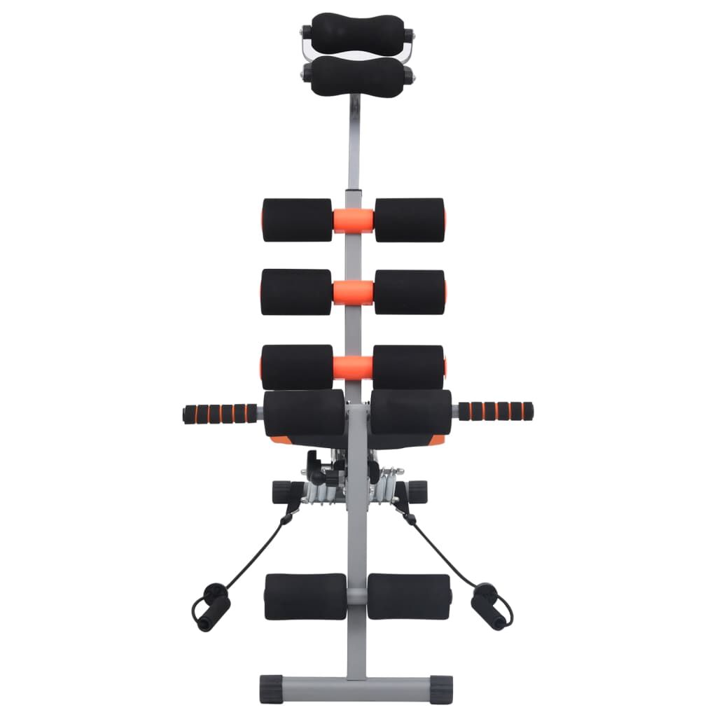 vidaXL Buikspiertrainer met elastische touwen