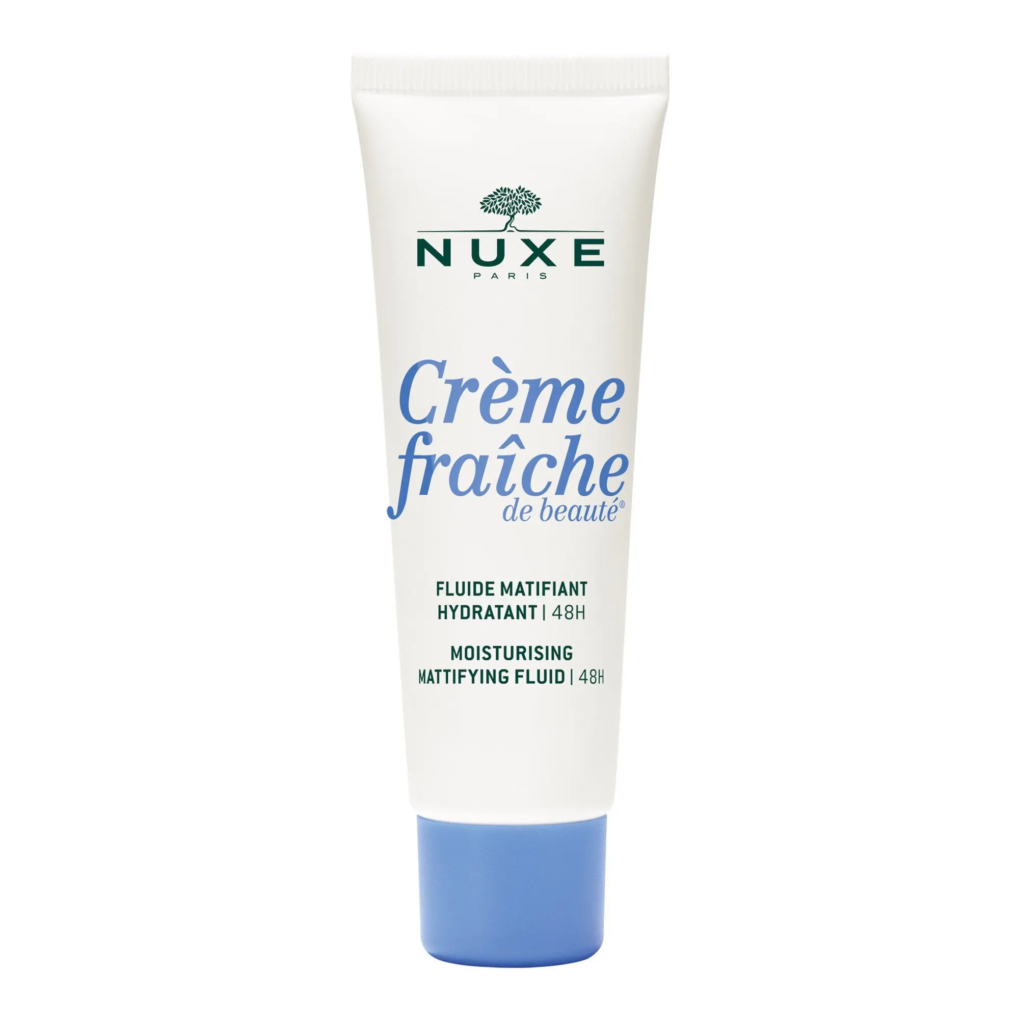 Nuxe - Fluide Matifiant Hydratant : | 48H, 50ml Creme Fraiche de beauté Tube 50ml - Soin de jour