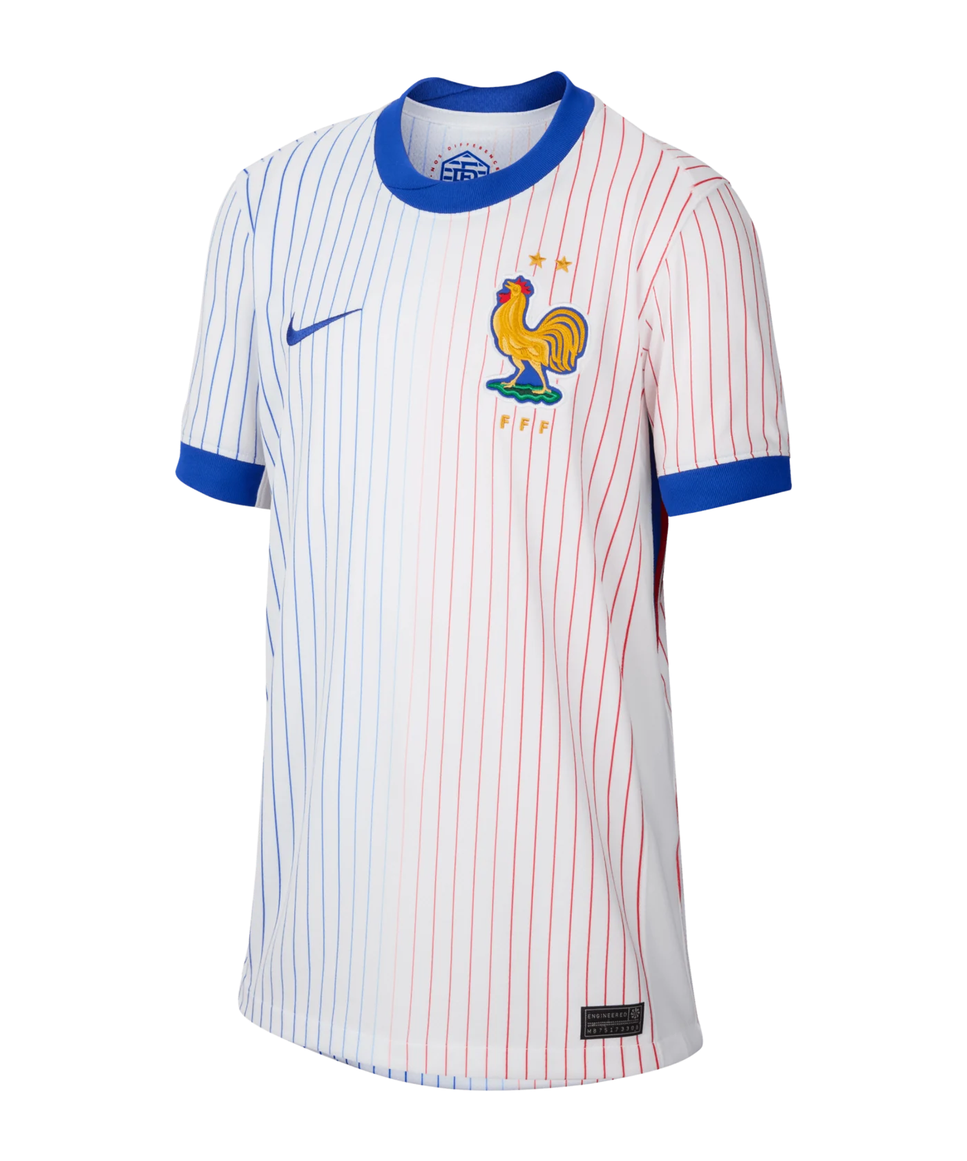 Nike Frankreich Trikot Away EM 2024 Kids Weiss F100