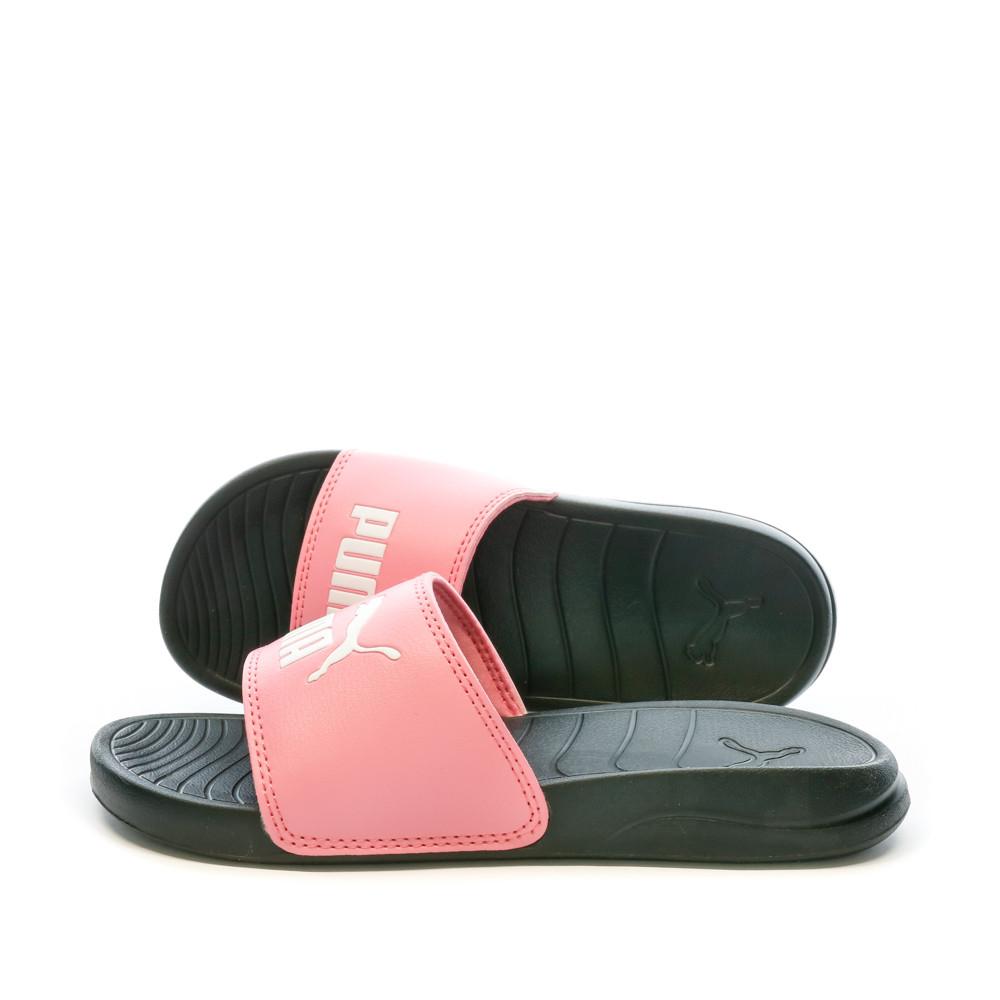 Puma Claquettes Rose/Noire Fille Puma Popcat 20