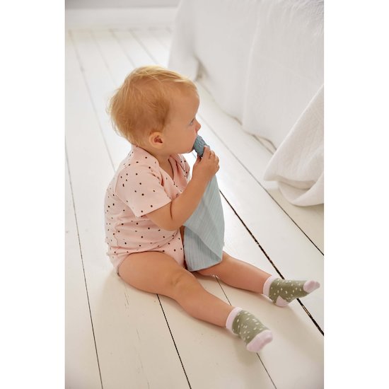 Garden explorer Doudou avec anneau de dentition caoutchouc naturel   Fraise        de               Lässig
