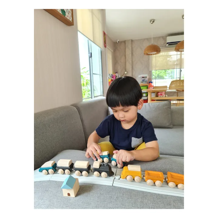 Plan Toys Train locomotive en bois
