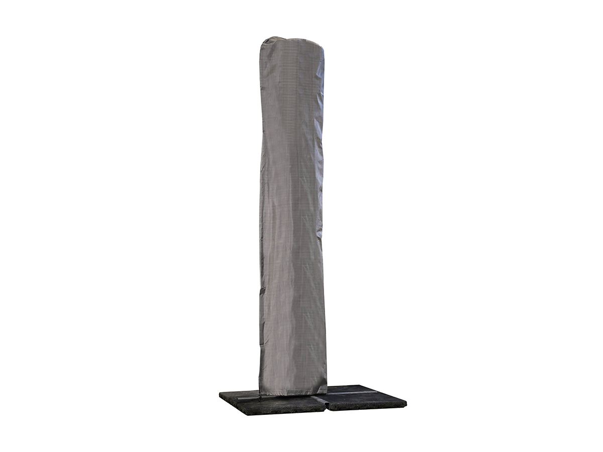 Winza 250 x 64 cm grijze parasol beschermhoes