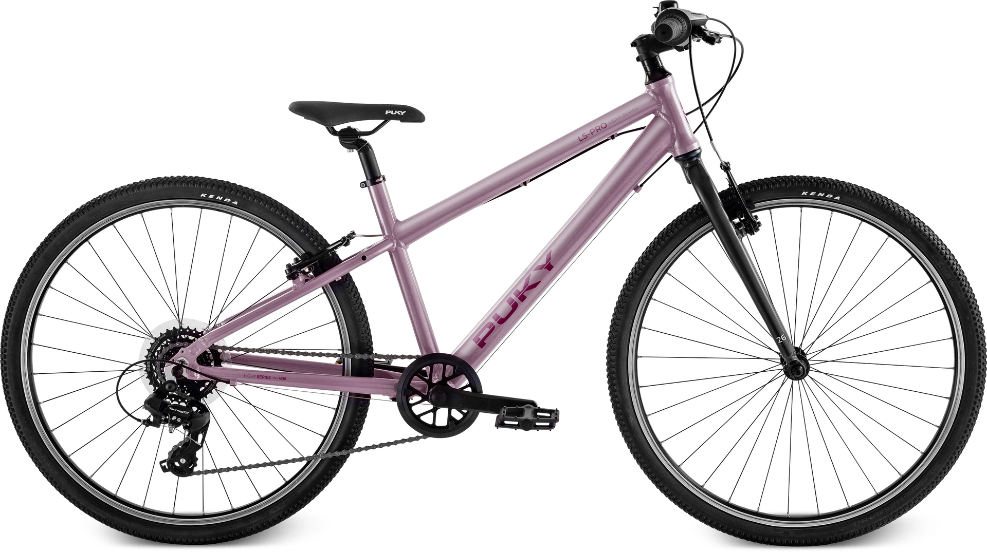 Puky LS-Pro 26-8 alu-børnecykel pink/anthrazit