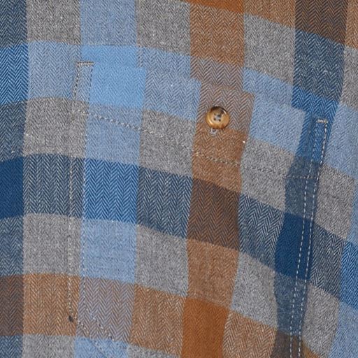 Signal Simike Hunt Check Skjorte, Navy Midnight, S