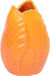 House of Nature vaas Beau oranje D 14 H 20 cm
